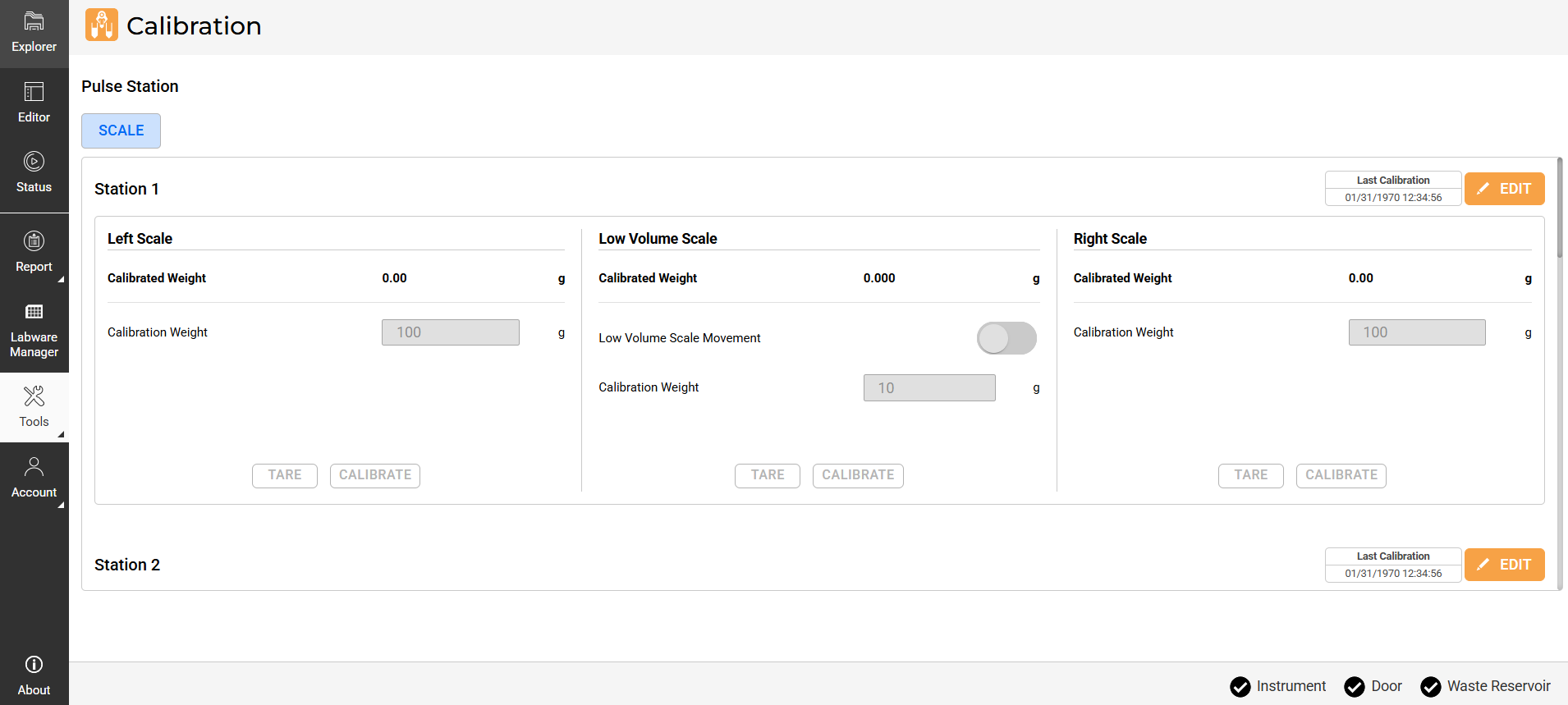 aµtoPULSE Station Calibration